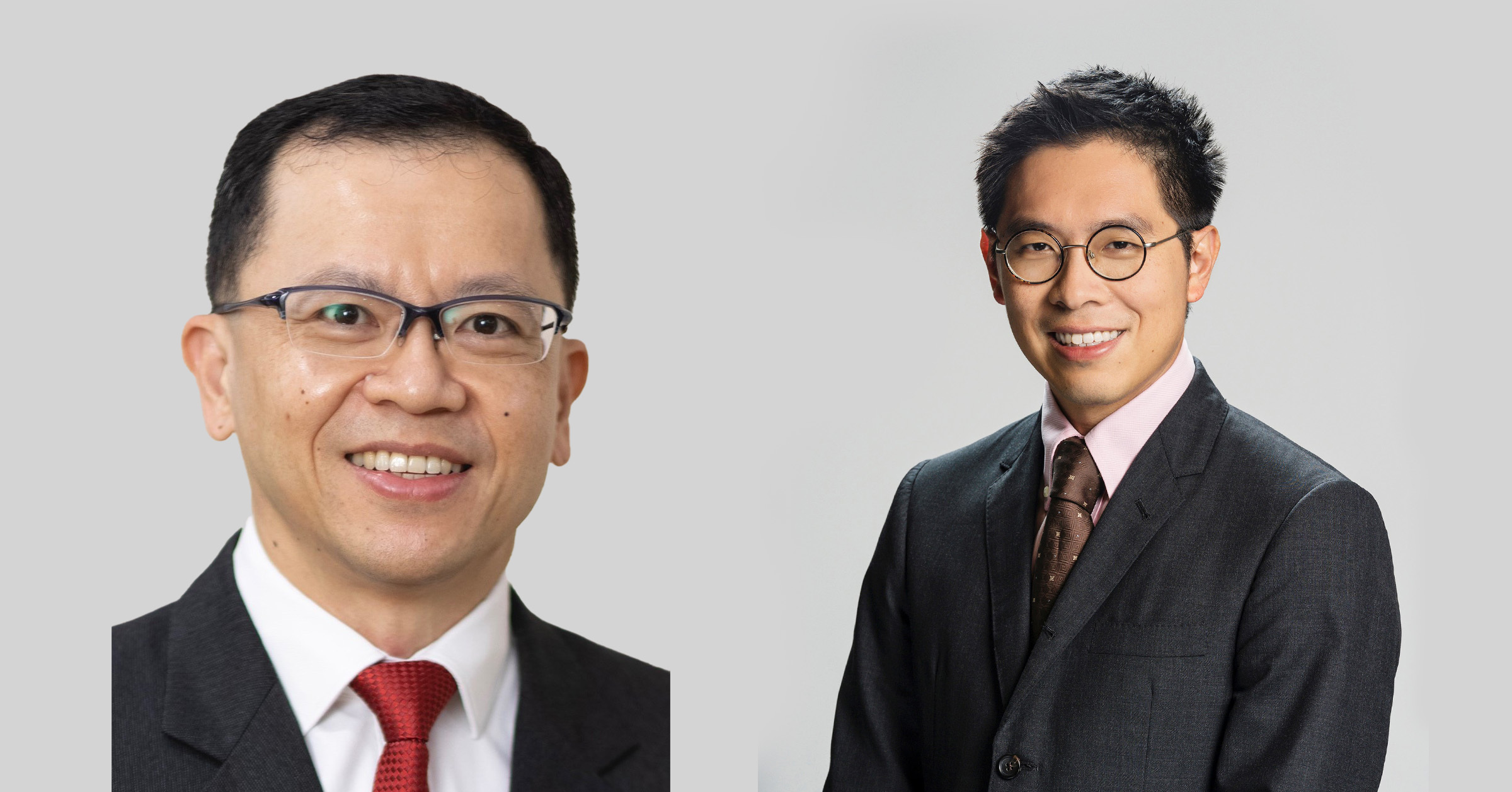 (left) Aubeck Kam, right (Chng Kai Fong)