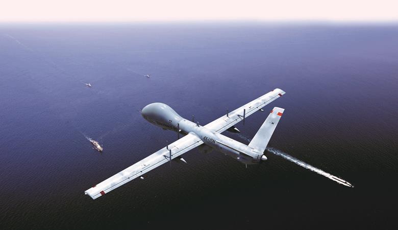 The Hermes 900 is capable of conducting both land and maritime missions. 