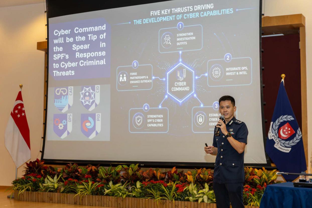 SAC Justin Wong, who is the Cyber Command's first commander, sets out the five key thrusts that will drive the development of cyber capabilities under his watch.