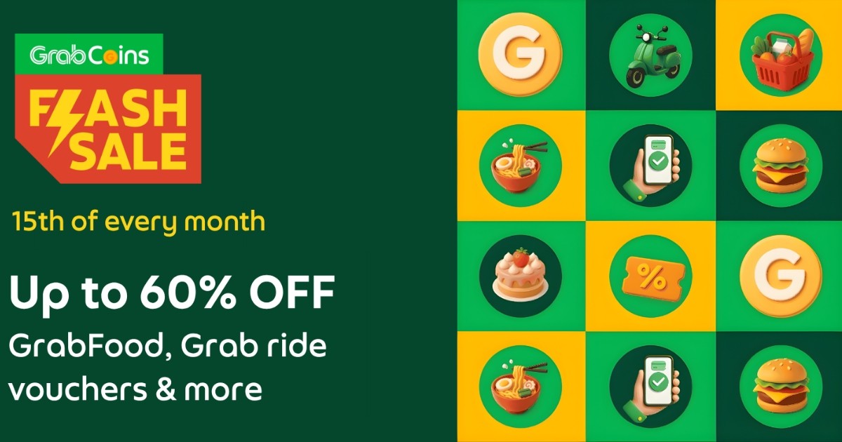 Life hack: Here’s how I saved $90 on dining and Grab rides during the GrabCoins Flash Sale