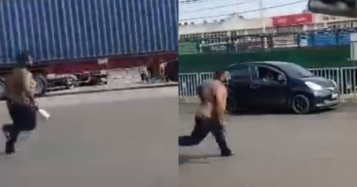 Malaysian man arrested for wielding meat cleaver during dispute over unpaid meals in viral video