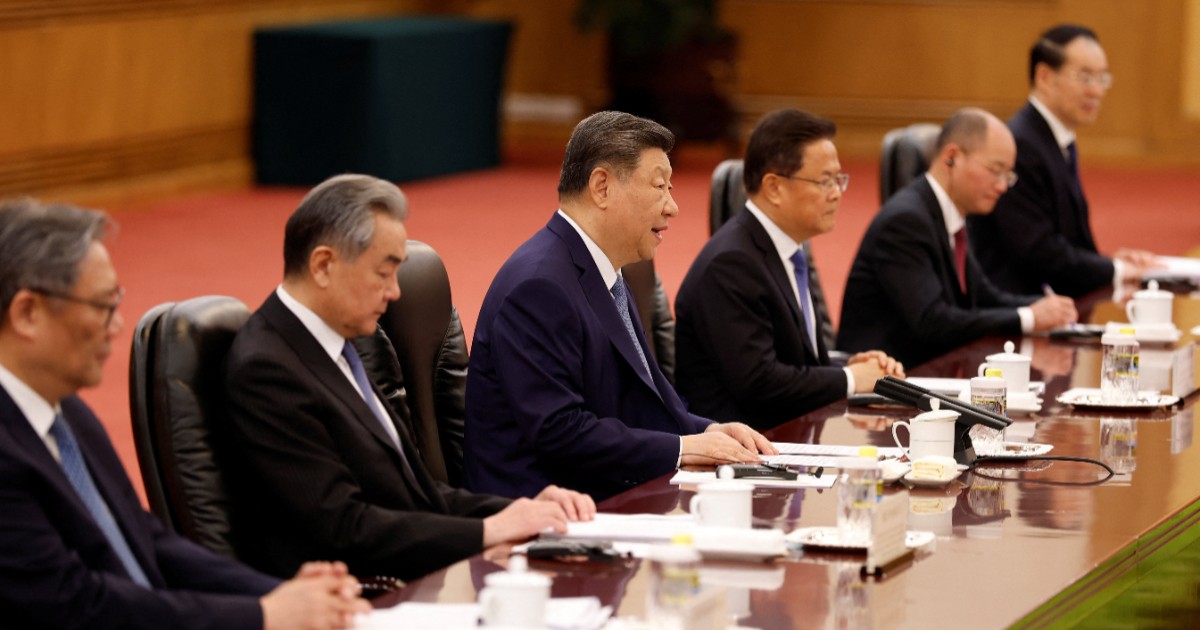 China's Xi says rule of law must be upheld for Middle East peace
