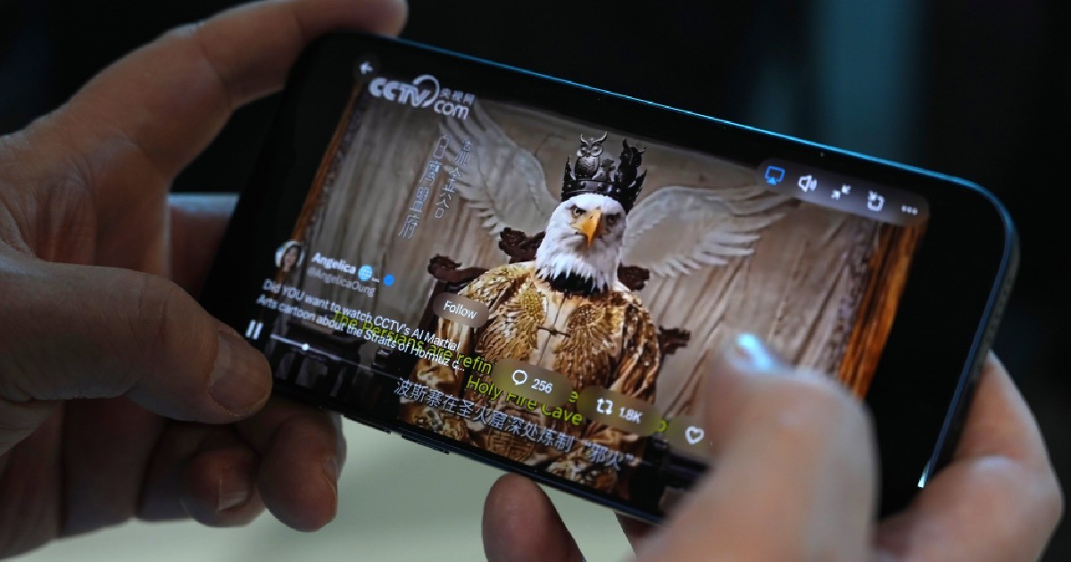 China's state media turns to social media and AI to tell its story - and often mock the US