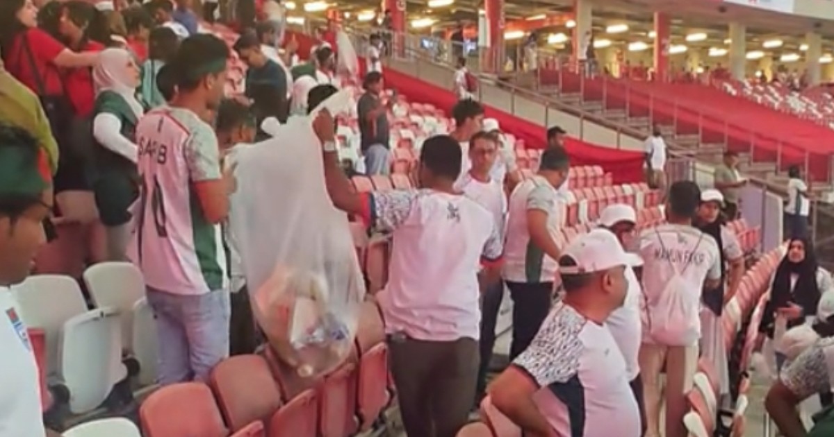 This made my day: Bangladesh fans clean up National Stadium after match against Singapore