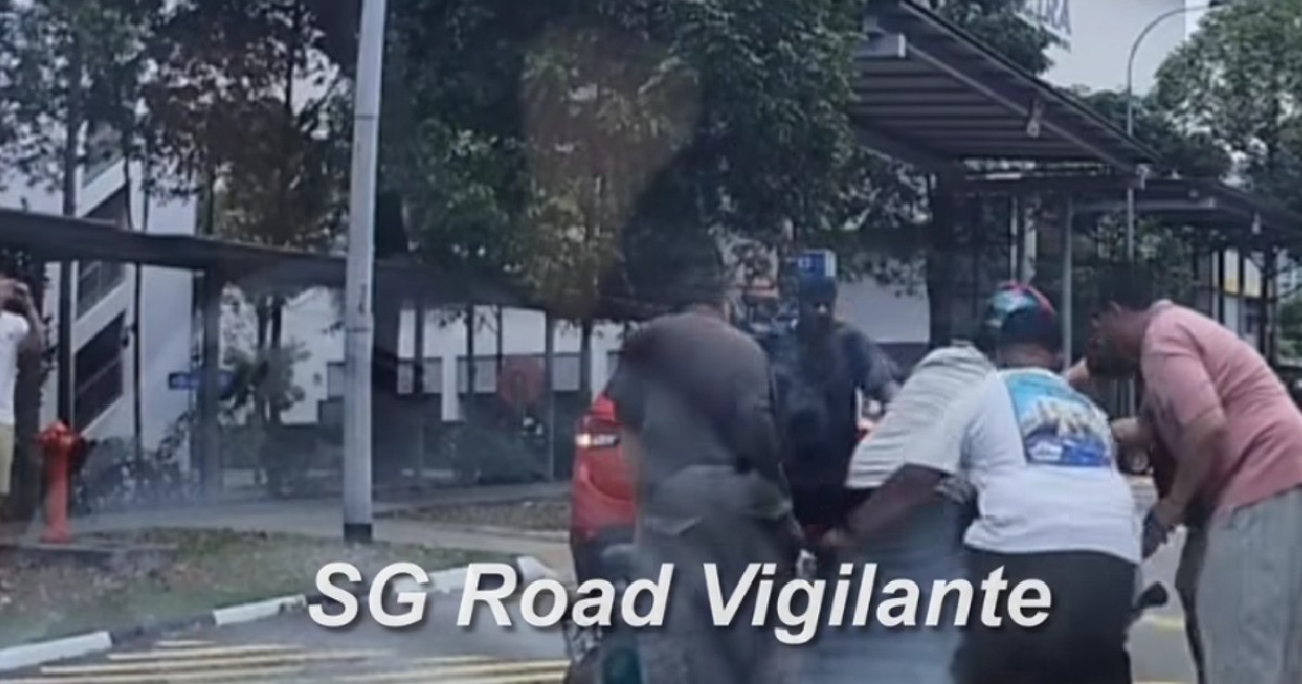 This made my day: 5 kind strangers step in to help motorcyclist after Woodlands accident