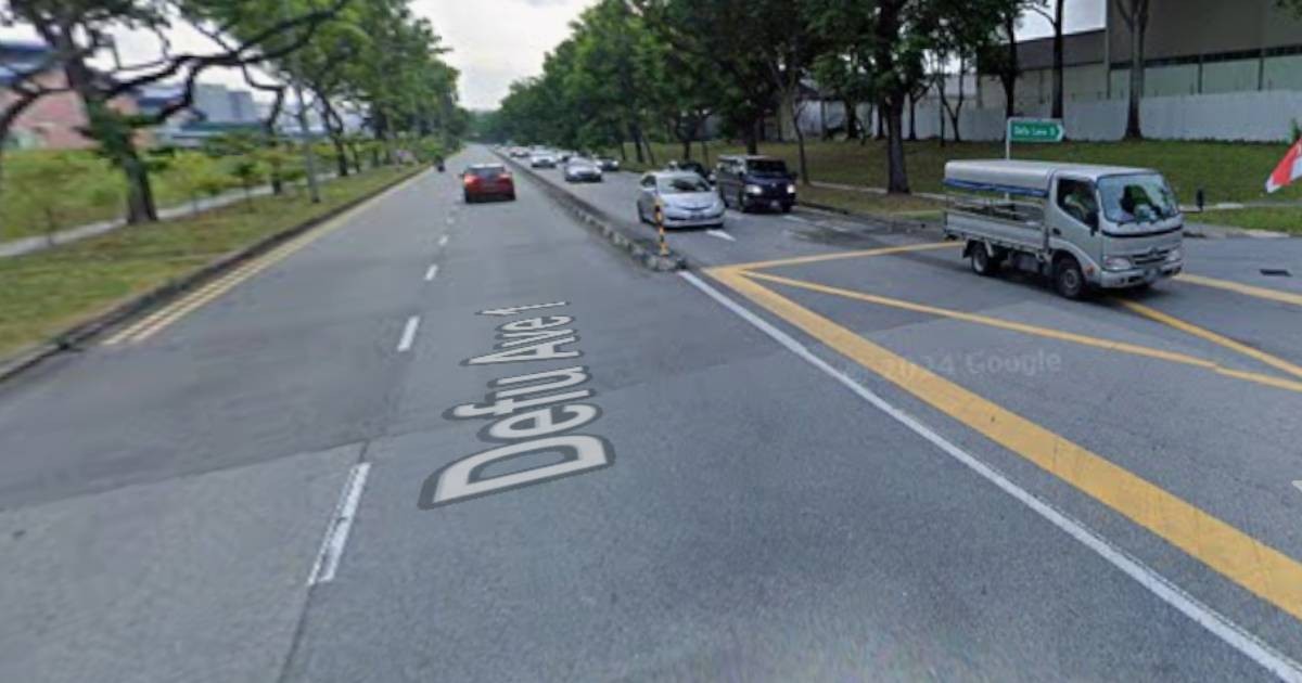 Motorcyclist, 31, taken unconscious to hospital after Defu accident involving tipper truck