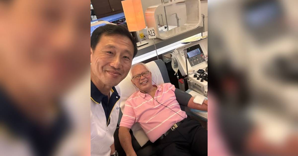 Singaporean donates blood 345 times after life-saving transfusion post-accident