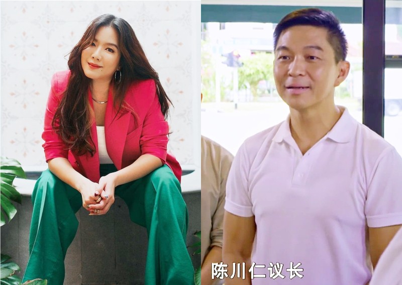 Very natural on screen: Rui En praises Tan Chuan-Jin on his cameo in new local drama The Heartland Hero