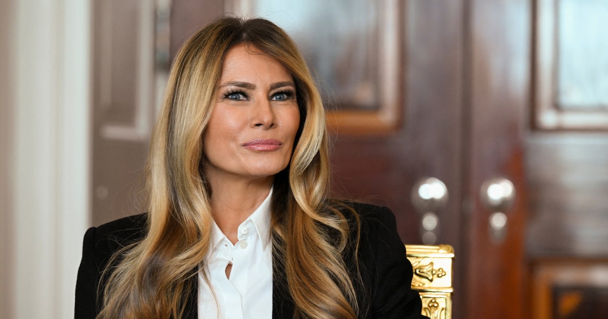 Melania Trump says talks with Putin team continue to free Ukrainian kids