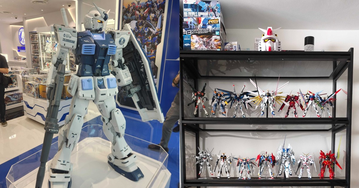 'A toy, but also a way of life': Singapore's first official Gundam store opens at Jewel