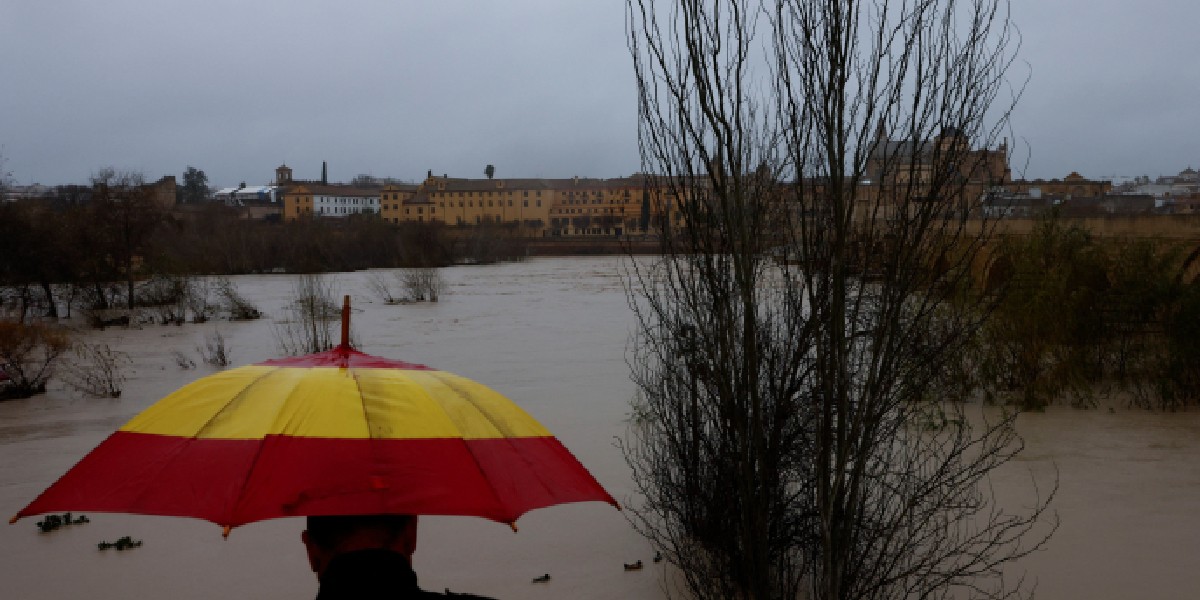 Farmers report catastrophic damage to crops as Storm Marta hits Spain and Portugal