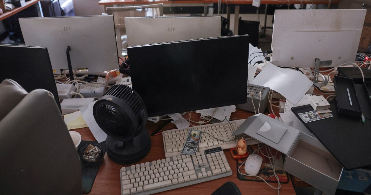 Scammers' abandoned Cambodia compound exposes brutality and banality of fraud