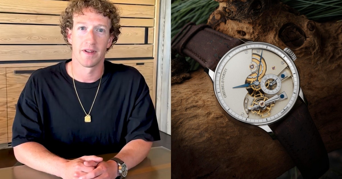 Mark Zuckerberg's $1.2m watch in video catches attention, here's what we know about the rare timepiece
