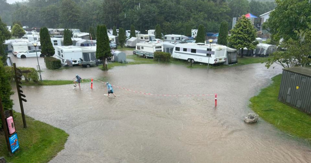 Danish police evacuate music festival amid heavy rain