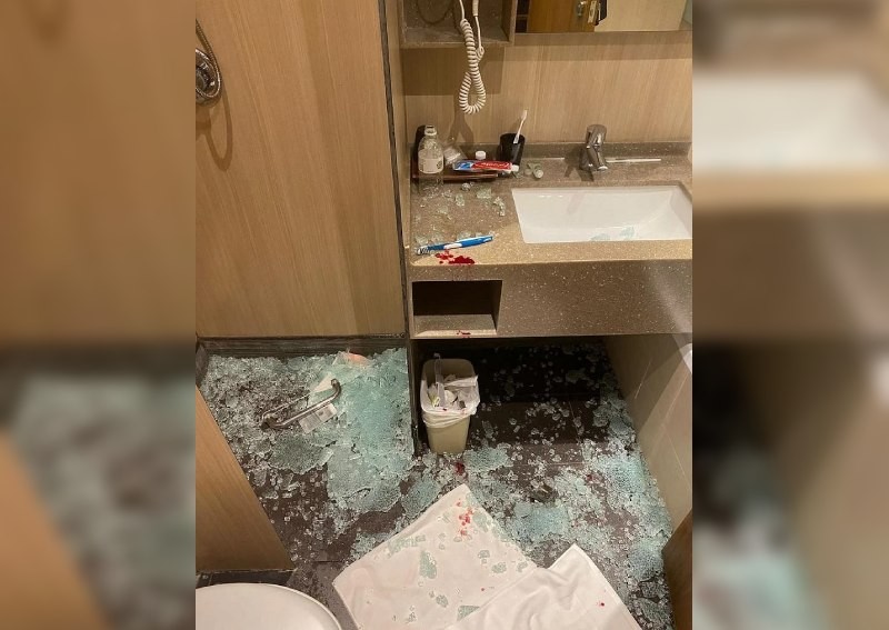 Woman suffers multiple cuts after glass shower door falls on her during Sentosa staycation