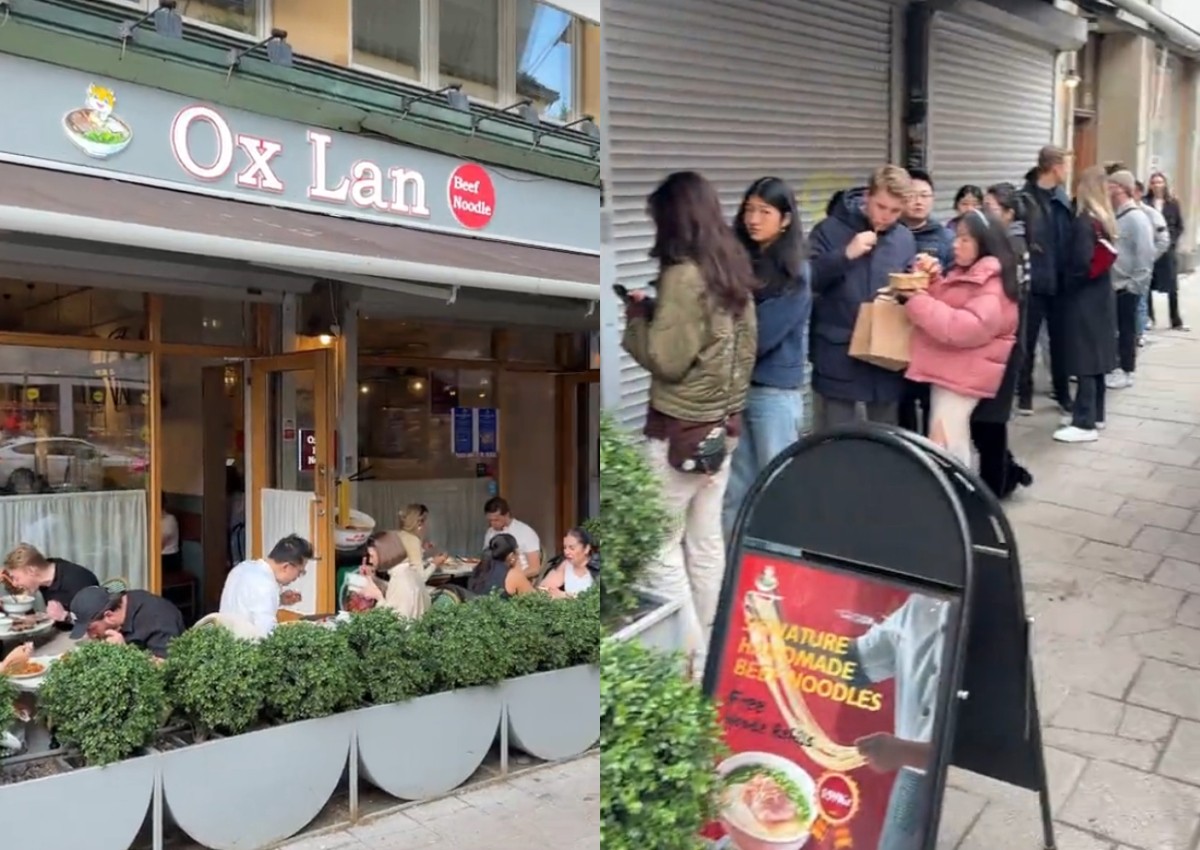 Chinese man's hometown-inspired beef ramen eatery is a hit in Sweden, says he earns $190k a month