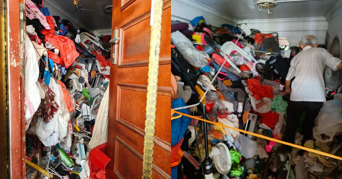 'I will have nothing': Elderly hoarder in Bedok fears volunteers will throw away belongings