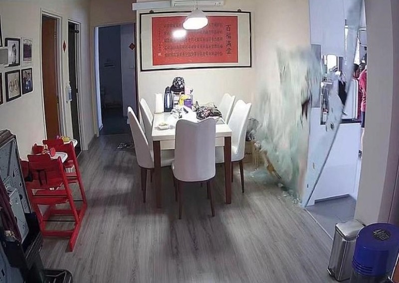 Close shave for home owner as glass door in Punggol East flat shatters suddenly