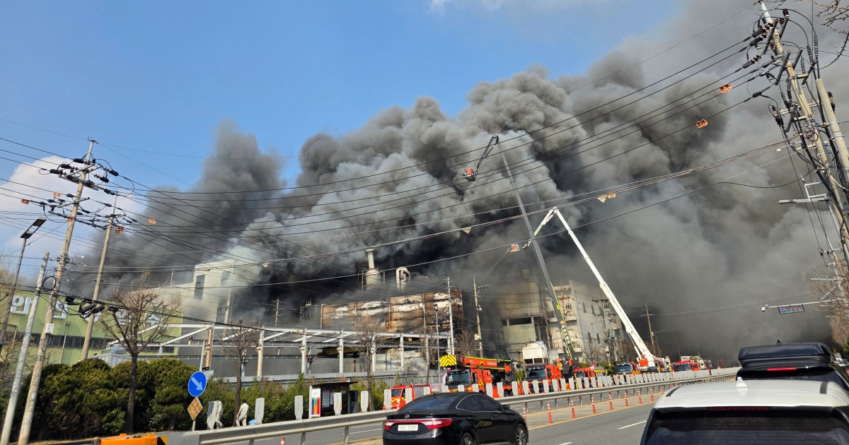 Fire at Korean car parts factory kills at least 11, injures 59, 3 missing