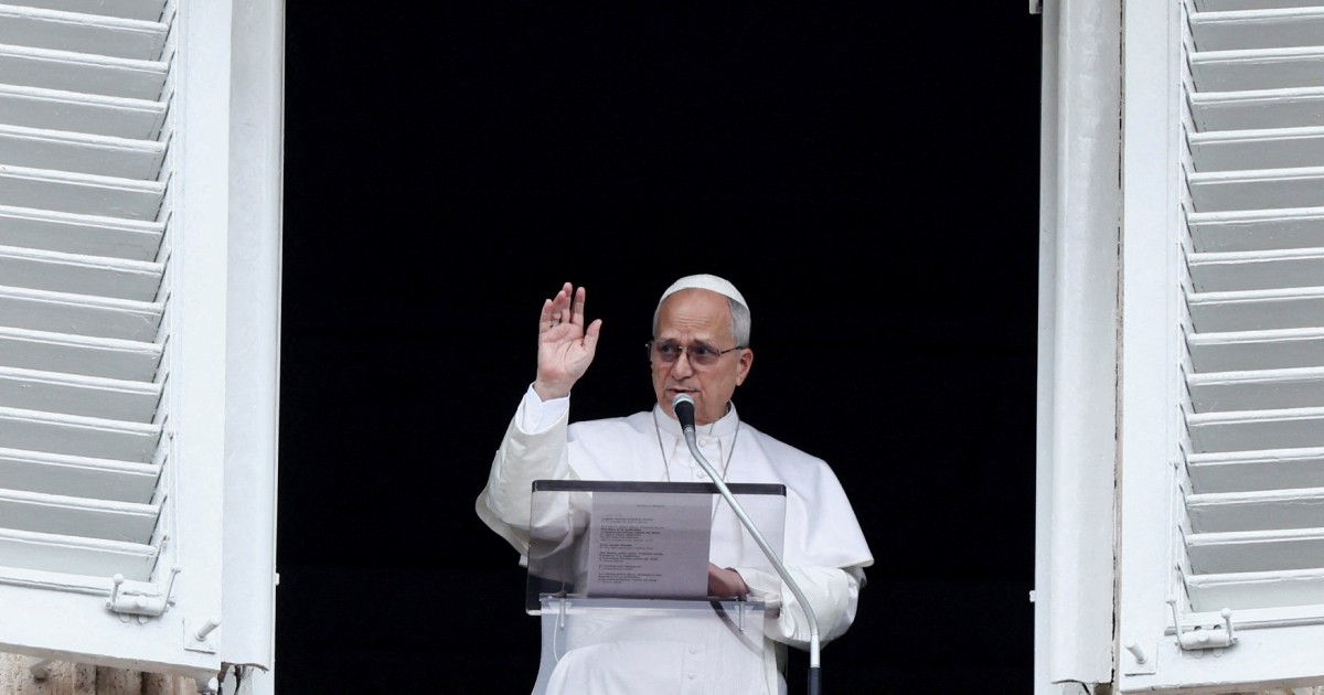 Pope Leo decries 'atrocious violence' in Iran war, urges ceasefire