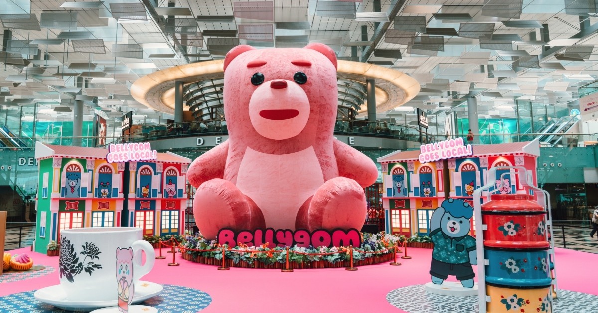 Carnival games, pop-up stores: Bellygom showcase lands in Changi Airport