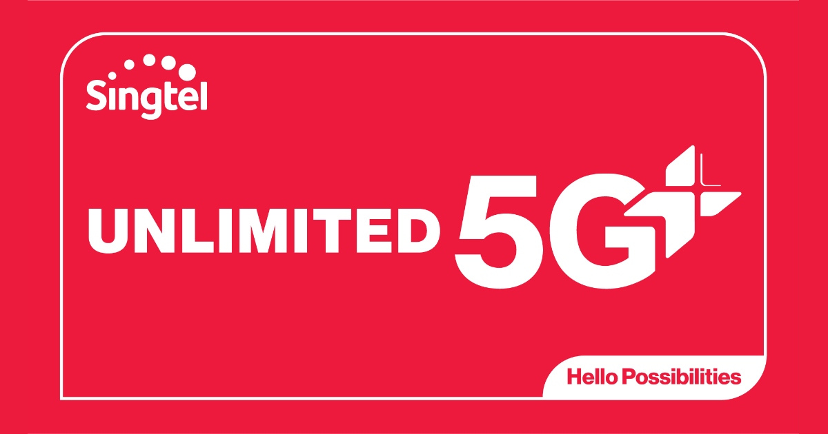 Singtel offers unlimited local and Malaysia data at no extra cost with its UNLIMITED 5G+ plans