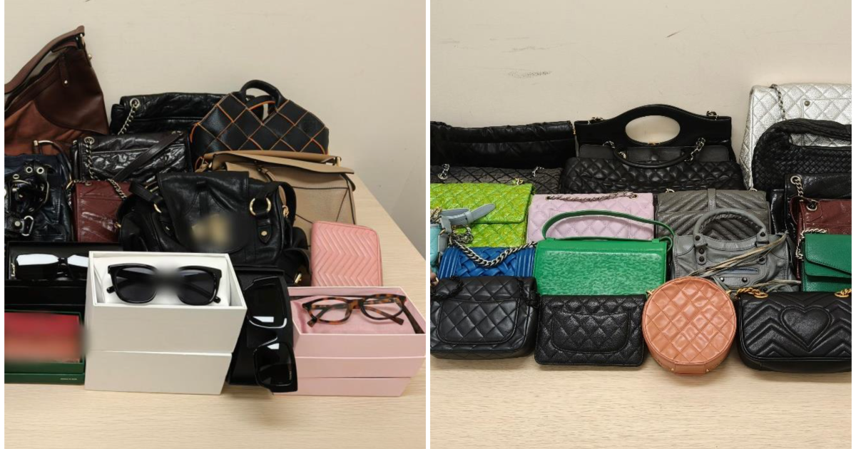 2 women arrested for suspected sale of counterfeit goods worth over $42k