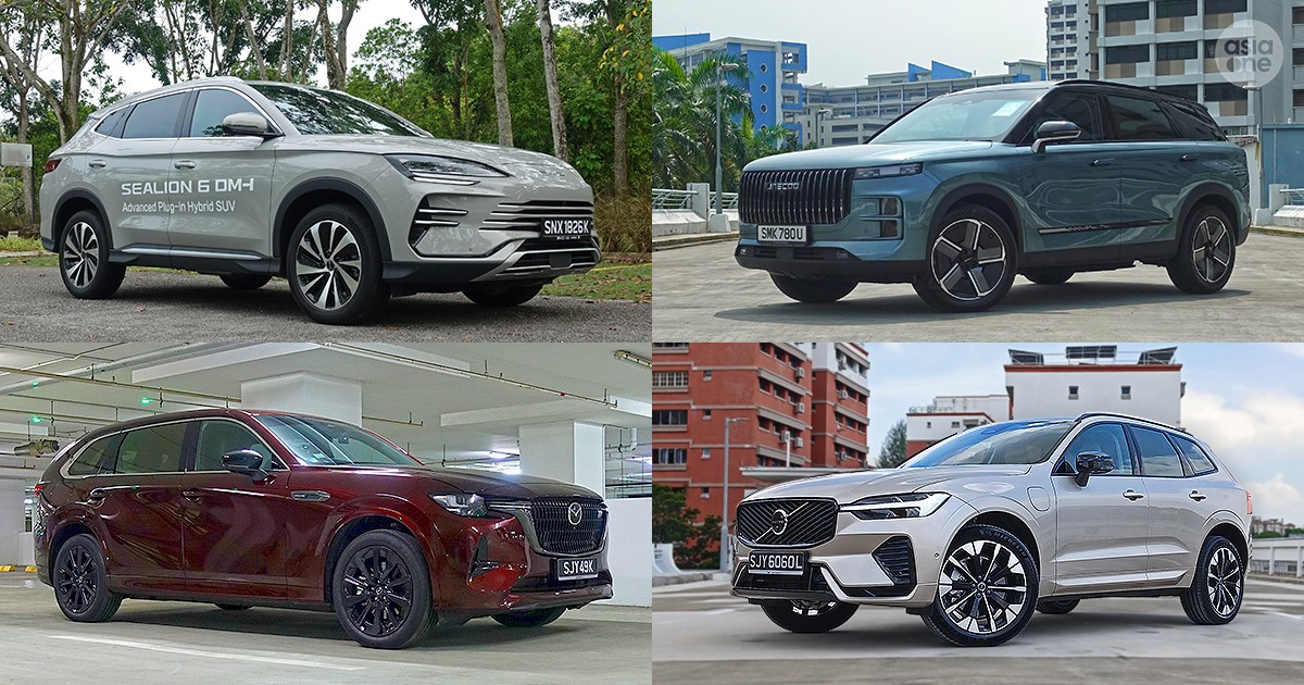 5 plug-in hybrid electric vehicles for Singaporean drivers who want the best of both worlds