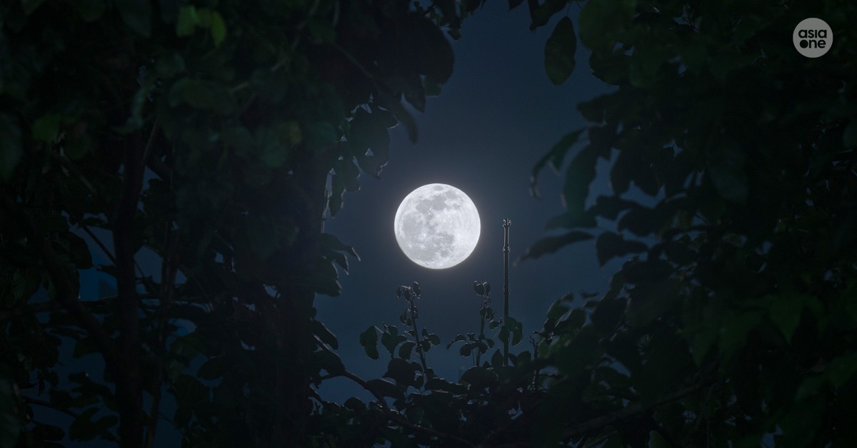 First of 3 supermoons in Singapore for 2025 to rise tonight 