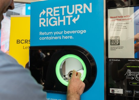 Drink containers without deposit mark cannot be returned via machine; recycle it, urges BCRS