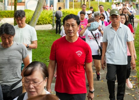 Brisk walking movement launched in Sembawang to turn residents' health around